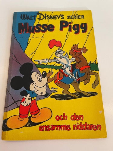 * Walt Disney´s Musse Pigg  Nr 9   - 1955 *