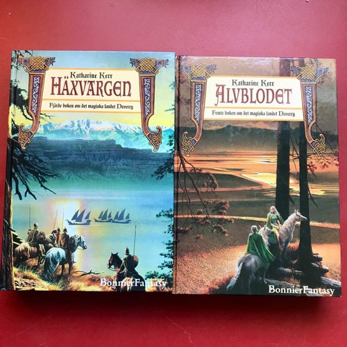 FJÄRDE OCH FEMTE BOKEN OM DET MAGISKA LANDET DEVERRY Katherine Kerr