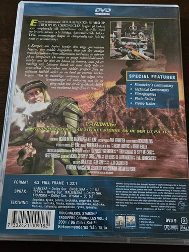 .Roughnecks kampen om tophet..DVD . Svensktext