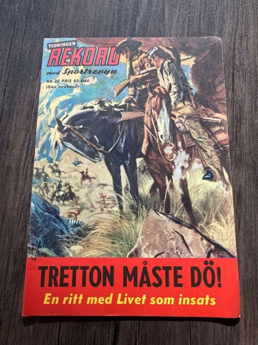 Tidningen Rekord med Sportrevyn nr 20 1963
