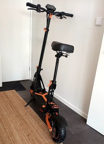 1000W 48V 20Ah 55km/h elektrisk skoter med avtagbar sits, elsparkcykel,elskoter