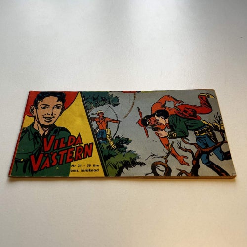 Vilda Västern nr 21 1960, samlarex! FN