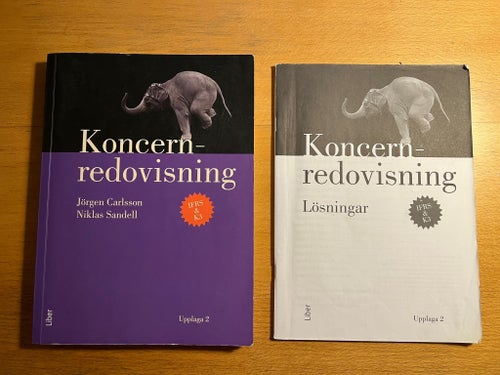 Koncernredovisning av Jörgen Carlsson och Niklas Sandell, Upplaga 2