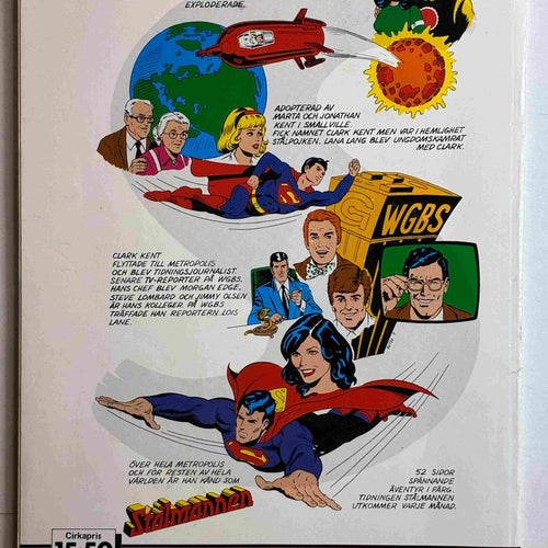 Stålmannen Julalbum 1982: VG-FN