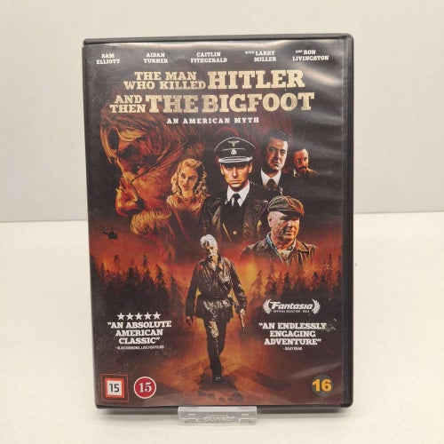 The man who killed Hitler and then The Bigfoot, DVD, Svensk text, Fint skick