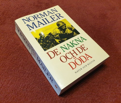 De nakna och de döda - BOK-KLASSIKER - Norman Mailer, 656 sidor, krigsroman