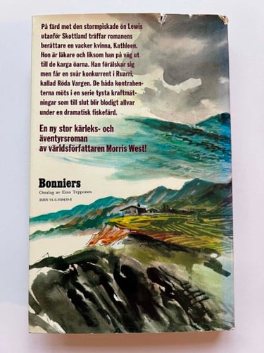Morris West - Sommar med den röda vargen (inbunden) bok