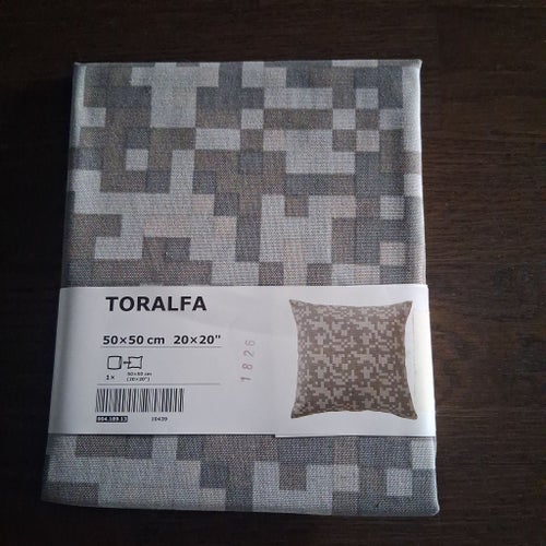 Toralfa prydnadskuddeöverdrag 50x50cm.
