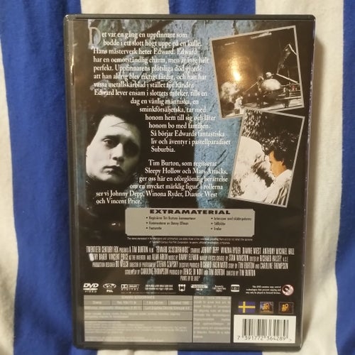 Edward Scissorhands DVD