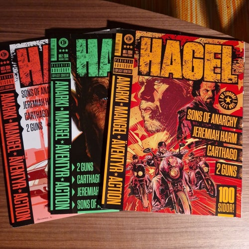Hagel - Samtliga nummer