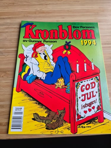 Kronblom Julalbum 1994 – ovanligt fint samlarexemplar!