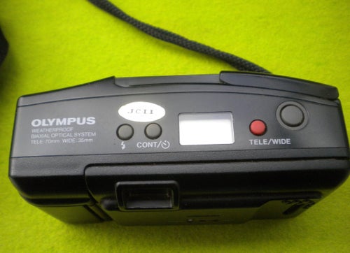 Olympus AF-1 TWIN Quartz Date analog kamera Weather Proof