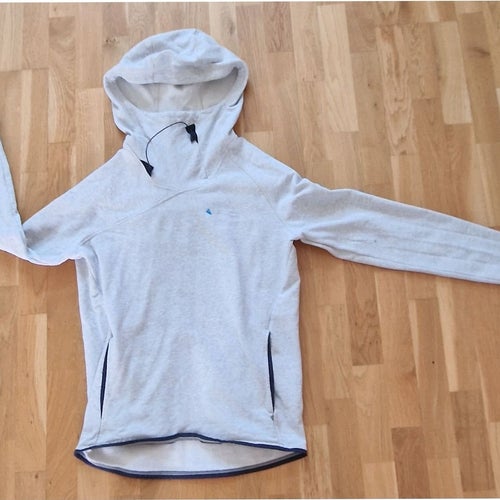 Klättermusen hoodie "Falen", ljusgrå, storlek M