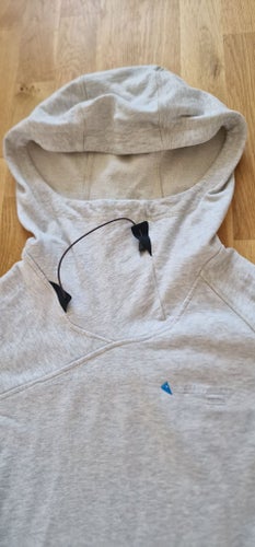 Klättermusen hoodie "Falen", ljusgrå, storlek M