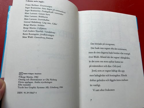 UTFLYKTEN Bengt Martin 1984