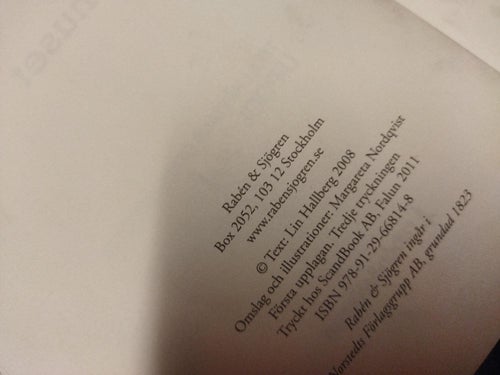 Teddy i huset - Lin Hallberg. bok, Good plus, BM