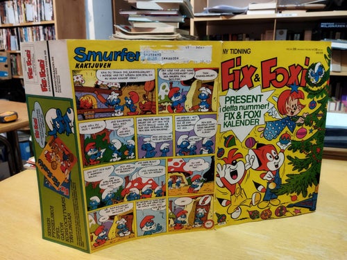 Fix & Foxi 1979 nr 5, Smurfel-pyssel, Fix & Foxi kalender januari + kupong