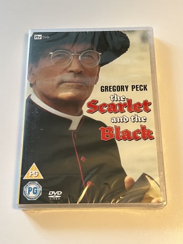The Scarlet and the Black (Gregory Peck, ej svensk text, UK). Inplastad DVD