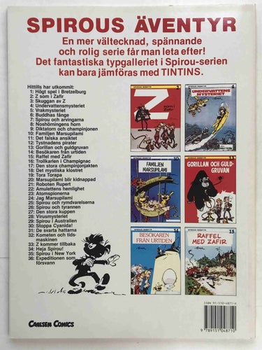 Spirou - 36. Expeditionen som försvann. FN