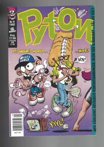 Pyton 9 1992 skick vf