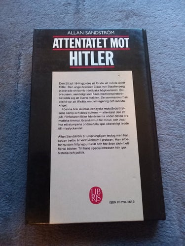 Attentatet Mot Hitler - Allan Sandström