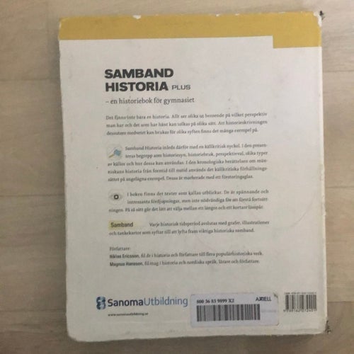 Samband Historia Plus av Niklas Ericsson och Magnus Haneson