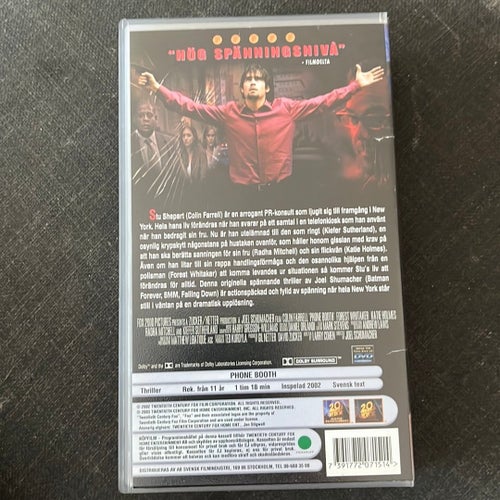 VHS: Phone Booth med Colin Farrell
