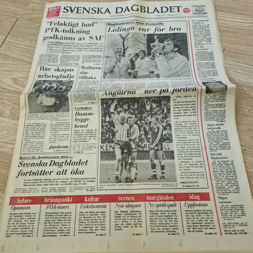 Svenska Dagbladet 16 Maj 1977