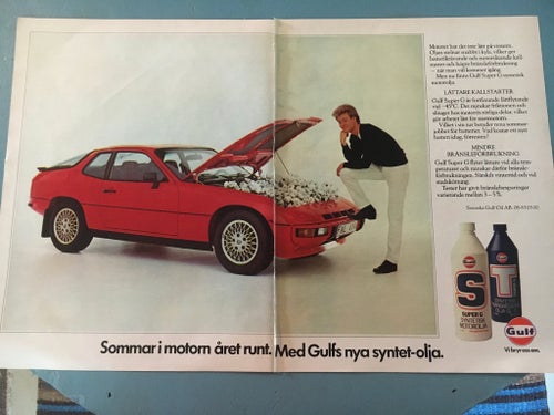 Prche 924 1980 reklam annons