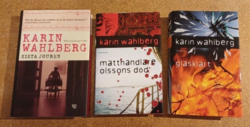 Karin Wahlberg - Sista Jouren, Matthandlare Olssons Död, Glasklart