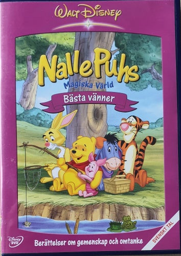3DVD Nalle Puhs Magiska Värld Bästa Vänner DVD