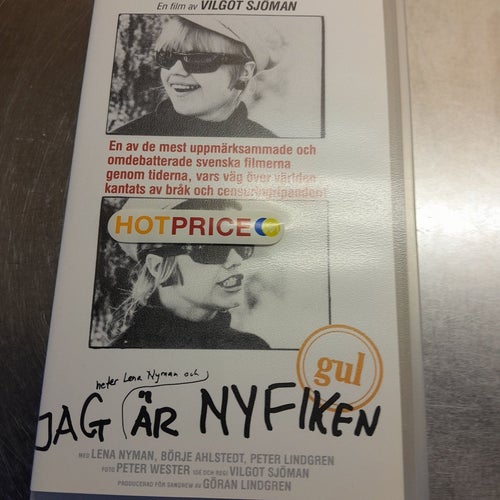 Jag är nyfiken - en film av Vilgot Sjöman (VHS)