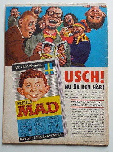 En Riktigt Trasig Jul önskar MAD, Nr 6, Juli 1962