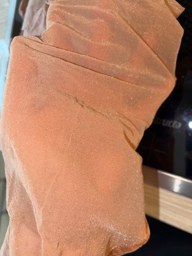 Ljusbrun strumpbyxor med glitter