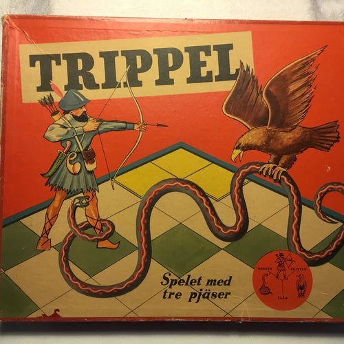 Trippel - Äldre Sällskapsspel - Brädspel