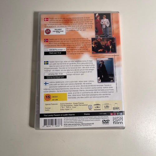 DVD - the Lonely Passion of Judith Hearne. Bob Hoskins