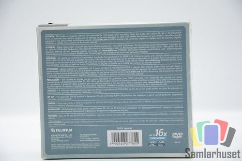 5-Pack Fujifilm DVD -R - CD - CD-Skiva - Skiva - DVD-R