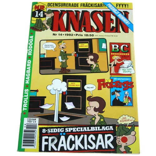 Knasen - 1992 - NR 14 - med bilaga