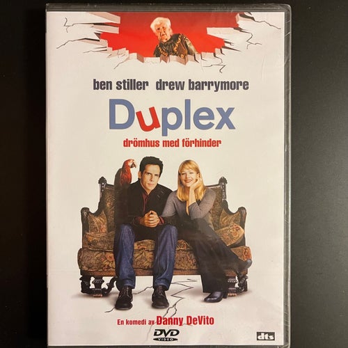 DUPLEX - DRÖMHUS MED FÖRHINDER. BEN STILLER...DVD KOMEDI -03. INPLASTAD