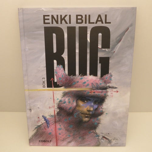 Bug Bok 3 av Enki Bilal 2022 Hårdpärm Cobolt Nyskick