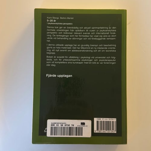 0-20 år i psykoanalytiska perspektiv - Karin Mangs och Barbro Martell