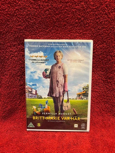 DVD / Britt-Marie Var Här / Pernilla August / / Inplastad