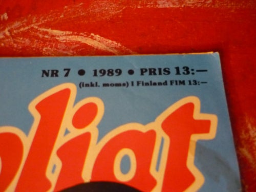 TIDNING, GOLIAT, NR 7 - 1989