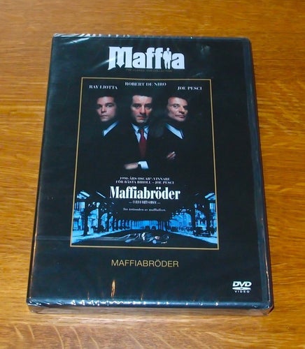 Maffiabröder (1990) - DVD - SVENSK TEXT - Martin Scorsese - INPLASTAD