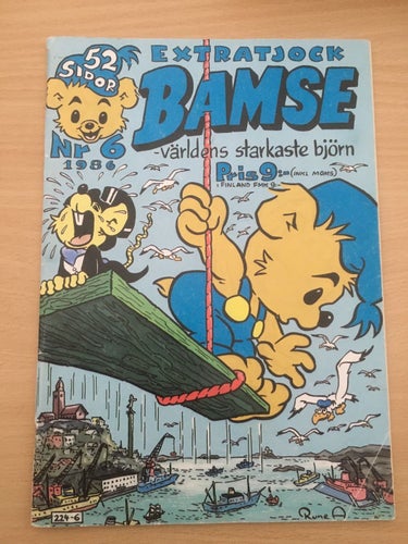 Bamse Nr 6 1986