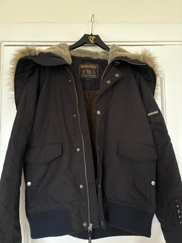 Svart Woolrich Jacka, Storlek L