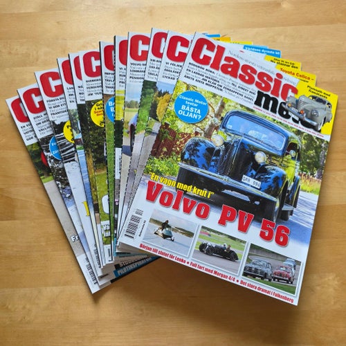 Classic Motor ~ hela årgång 2021 ~ veteranbilar klassiska bilar