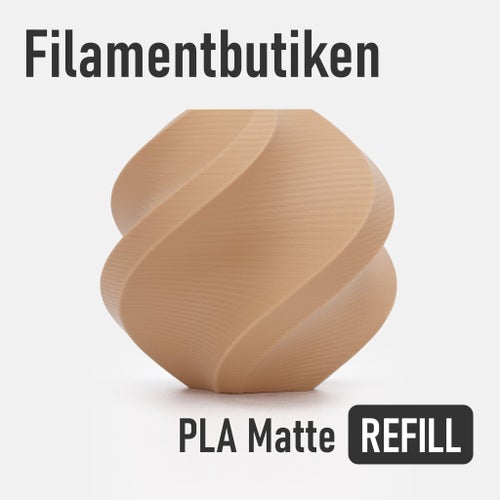 Bambu Lab PLA Matte Filament Brunbeige/Caramel