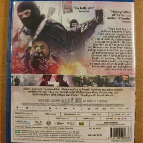 RÅNARNA - FRANSK ACTION - BLU-RAY 2016