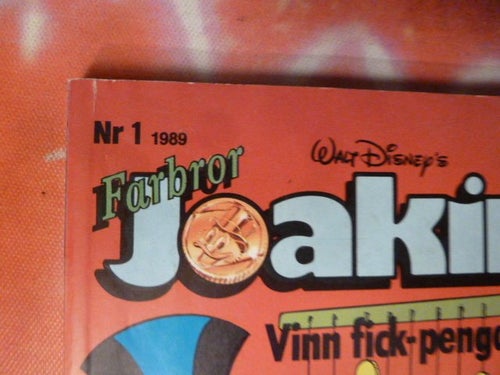 FARBROR JOAKIM, NR 1 - 1989, TIDNING